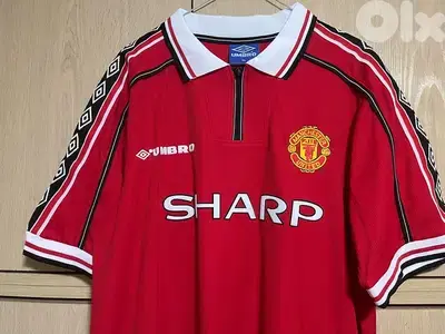Manchester United 1999 special edition home historic umbro jersey