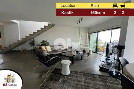 Kaslik 160m2 | Modern | Prime Location | Panoramic View | EH |