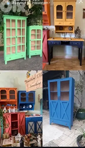 colorful furniture