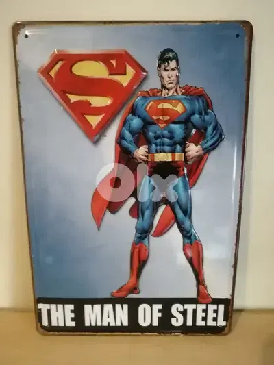decorative comics metal plates 30*20cm starting 12$ ask for prices