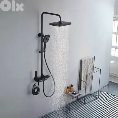 Thermostatic Shower Mixer with Digital Display & Spray Gun