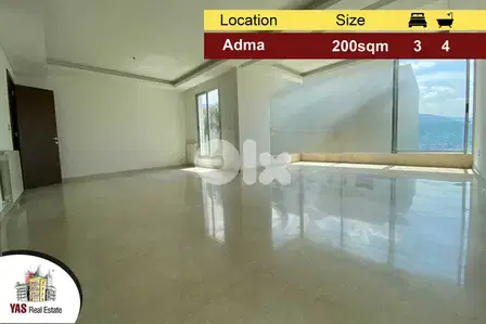 Adma 200m2 | Sea View | Well Lighted Apartment | Catch | RA |