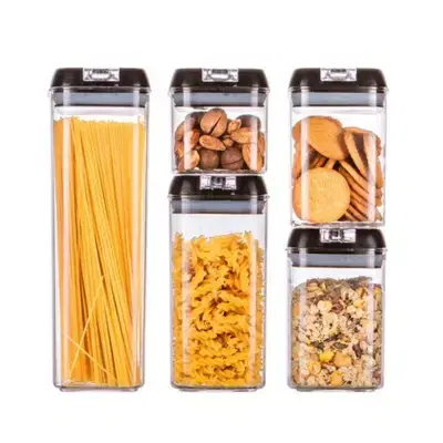 Airtight Sealed Stackable Food Storage Container Set 5 PCS A-525
