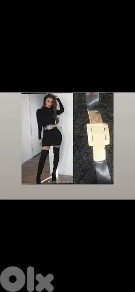 ceinture gold ma3 asswad