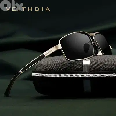 UV 400 Luxury Veithdia Men's Polarized Sunglasses, best shades.