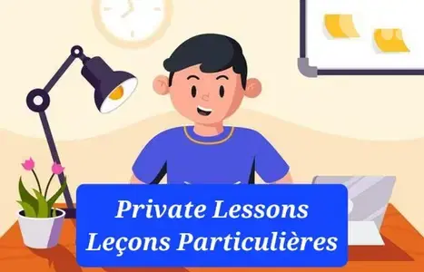 Private teacher for lessons and courses (6ème till Seconde)