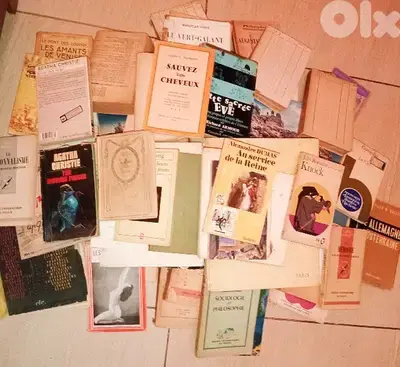 vintage French books