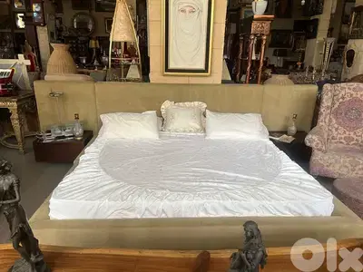 bed solid wood with mattress