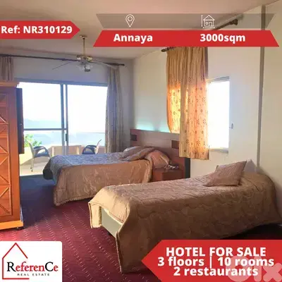 Furnished Hotel for sale in Annaya فندق مفروش للبيع في عنايا