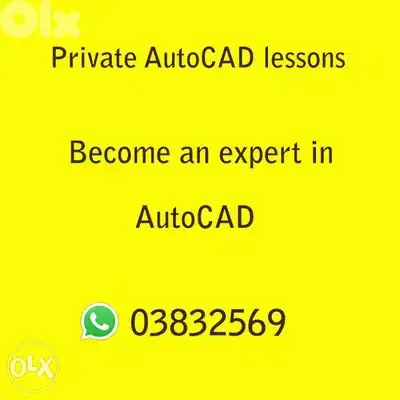 Private AutoCAD lessons