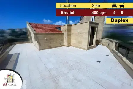 Sheileh 400m2 Duplex | 60m2 Terrace | View | New | Luxurious | EL | Sheileh 400m2 Duplex | 60m2 Terrace | View | New | Luxurious | EL |