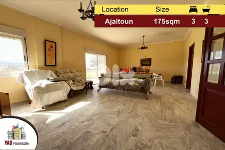 Ajaltoun 175m2 | Well Maintained | Calm Street | Prime Location|TO/EH|