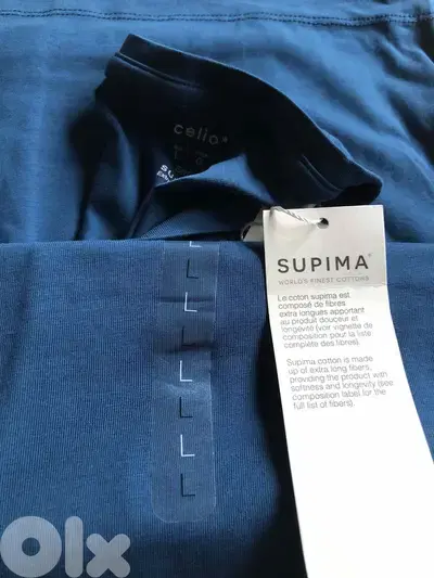 Celio Original Men's T-Shirt SUPIMA, (Petrole size L ) 35$