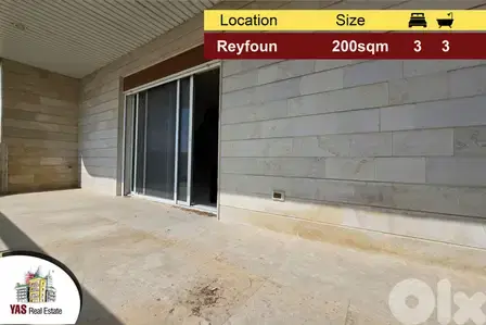 Reyfoun 200m2 | Prime Location | Quiet Street | Mountain View | DA GN Reyfoun 200m2 | Prime Location | Quiet Street | Mountain View | DA GN