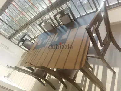 dining table and chairs