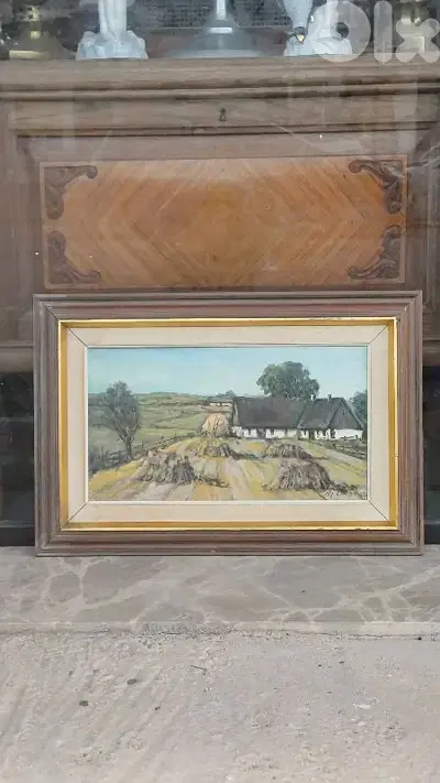 لوحة رسم زيتي اوروبية