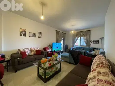 MANSOURIEH 150 SQ WITH TERRACE SEMI FURNISHED  , MA-350
