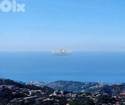 Prime Sea View Land in Bikfaya – Exceptional Development Opportunity