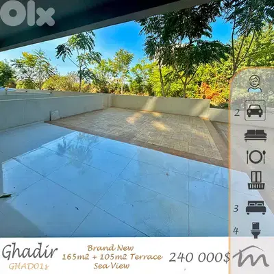 Ghadir | 40% DOWNPAYMENT , 2 YEARS PAYMENT FACILITIES | Brand New GF