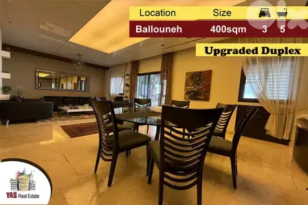 Ballouneh 400m2 | Duplex | Prime Location | Fully Upgraded | AC | Ballouneh 400m2 | Duplex | Prime Location | Fully Upgraded | AC |