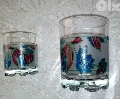 5 glasses with 1 ice bucket