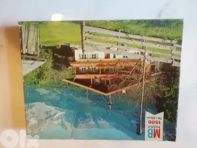 MB puzzle made in Holland 1500 pcs still sealed open box