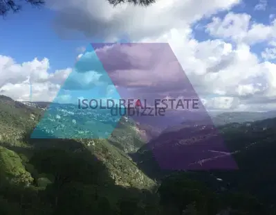 A 1670 m2 land having a Panoramic Mountain View for sale in Bet Mery