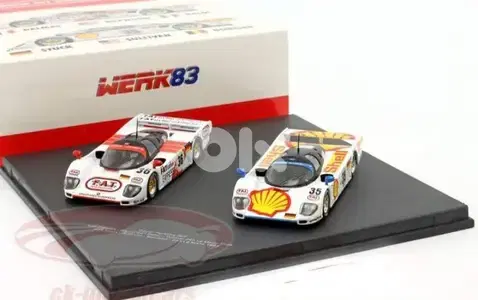 Dauer Porsche 962 (2 car set)diecast car model 1;43.