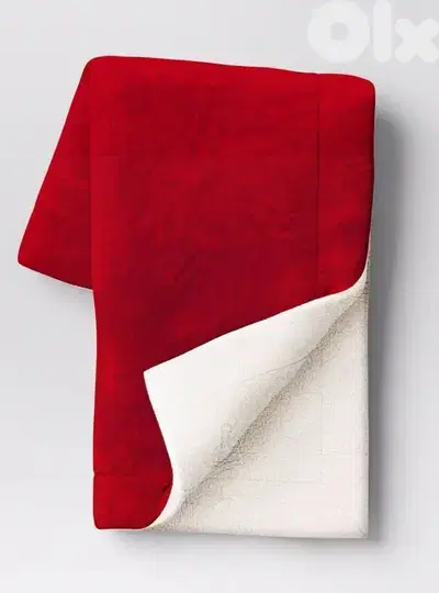 threshold faux shearling blanket