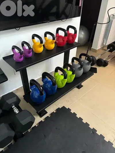 kettle bell stand