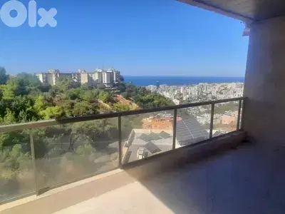 L16331-3-Bedroom Apartment With Great View For Sale in Bsalim