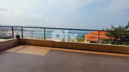 Apartment for sale in Dbayeh/Amazing View/ Decorated/ Furnished