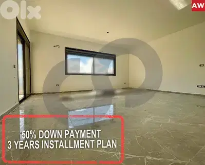 50% Down payment -Installment plan-Mar moussa/مار موسى REF#AW114454 50% Down payment -Installment plan-Mar moussa/مار موسى REF#AW114454