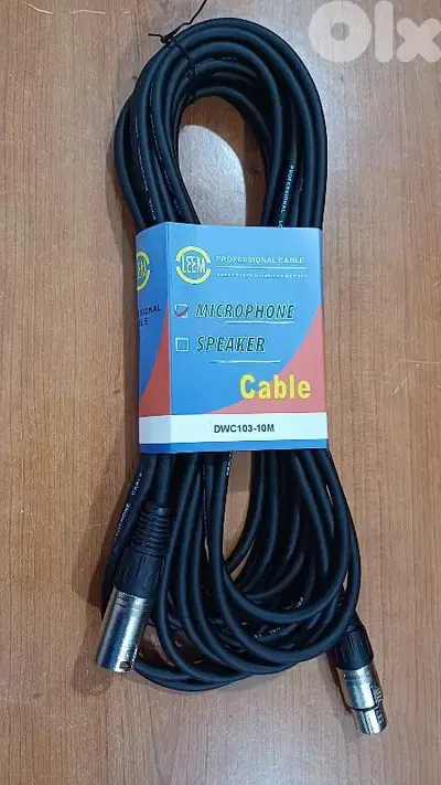 cable xlr 10m new not used