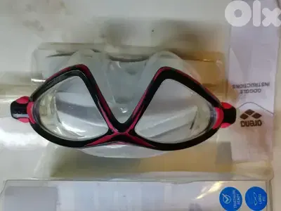Arena X-sight 2 goggles new open box Mask Red Clear
