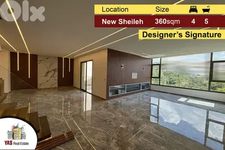 New Sheileh 360m2 | Duplex | Designer’s Signature | Brand New | New Sheileh 360m2 | Duplex | Designer’s Signature | Brand New |