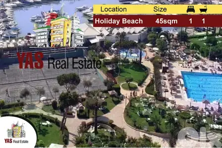 Holiday Beach 45m2 | Well Maintained | Sea View | Chalet | AC |