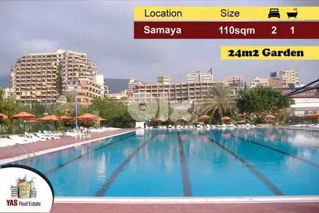 Samaya 110m2 | 24m2 Garden | Well Maintained | Prime Location | AC |