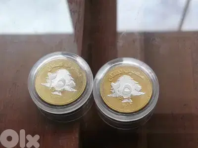 2 Lucky coins 250 Livres 2012