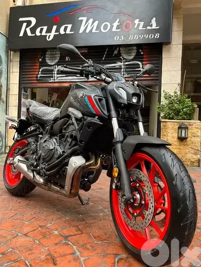 yamaha MT-07 0km company Source warranty