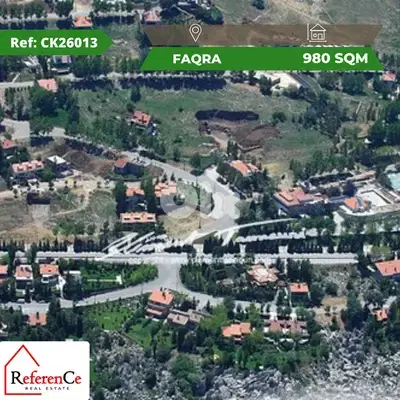 Very prime land for sale in Faqra أرض مميزة للبيع في فقرا