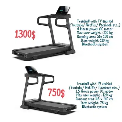 Treadmill tv wifi