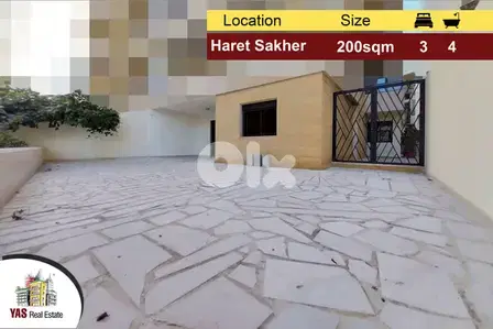 Haret Sakher 200m2 | 100m2 Terrace | Prime Location | New | View | IV