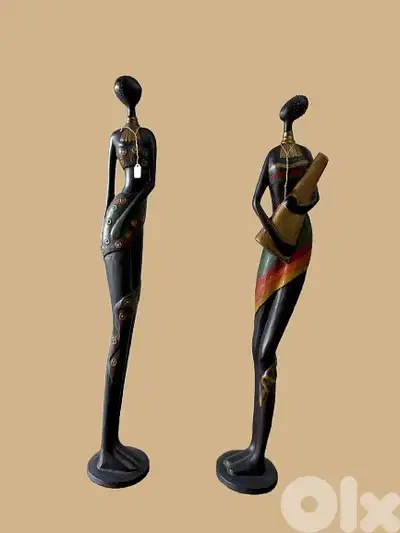 Graceful African Statues