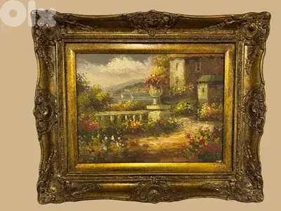 Italian Garden Painting