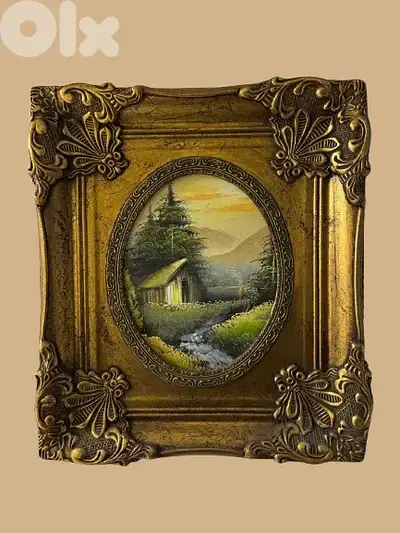 Scandinavian Forest Painting