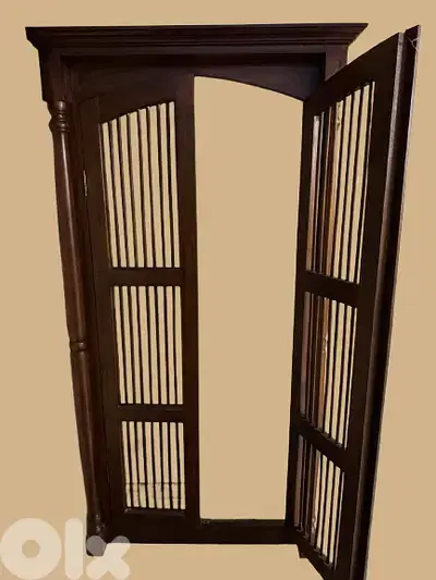 Wooden Slatted Doors