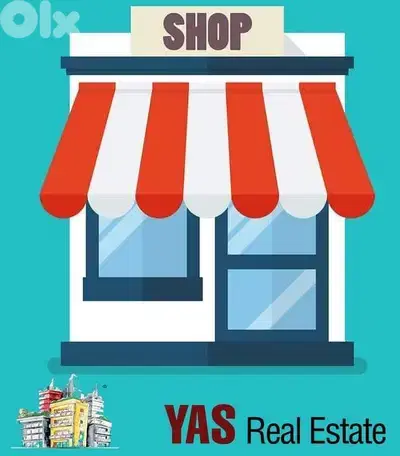 Ain El Rihaneh 48m2 | Shop | Main Road | Mint Condition | AC |