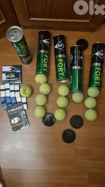 tennis  balls +grips+shock absorption bargain price