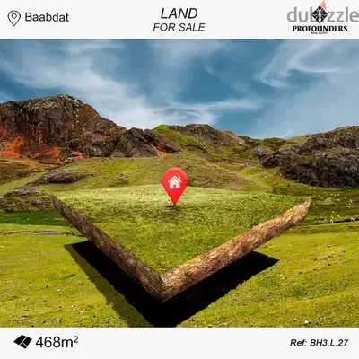 Land for Sale in Baabdat أرض للبيع في بعبدات